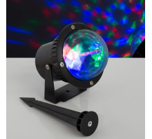 Ночник проектор «Хрустальный шар», IP65, свечение RGB, 12 В