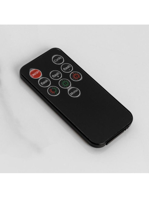 Световой прибор «Точки», IP65, пульт ДУ, свечение красное/зелёное, 12 В