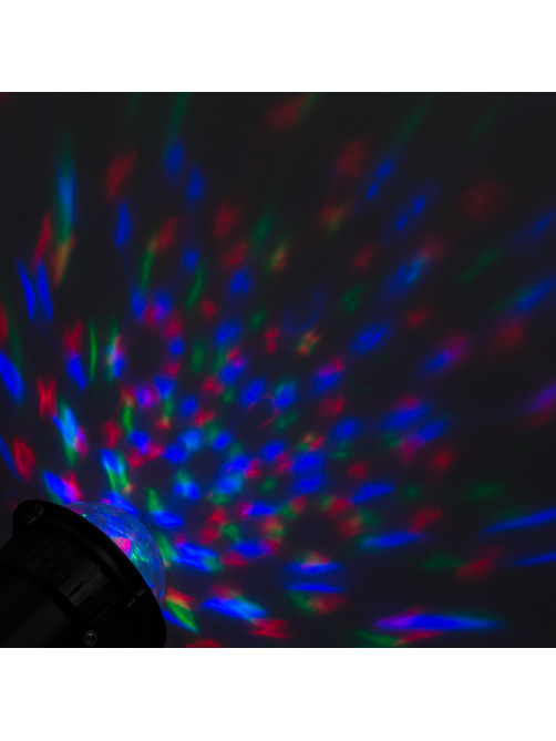 Ночник проектор «Хрустальный шар», IP65, свечение RGB, 12 В
