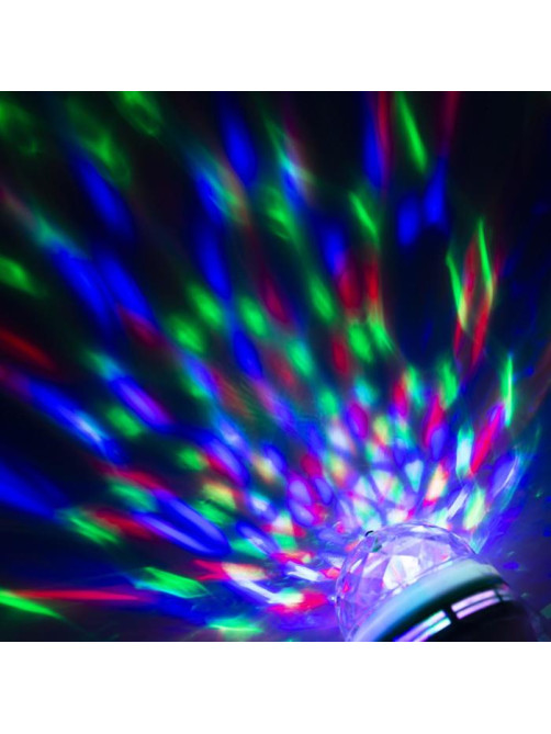 Лампа «Диско-шар», 8 см, Е27, свечение RGB
