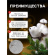 Светодиодная фигура «Медведица и медвежонок» 27×26×12 см, флок, от батареек ААх2, свечение тёплое белое