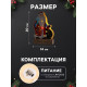 Светодиодная фигура «Дед Мороз» 14×20×2.5 см, дерево, от батареек LR1130×3, свечение тёплое белое