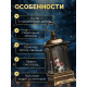 Светодиодная фигура «Снеговик и пингвин» 9×23×9 см, пластик, от батареек ААх3, USB, свечение тёплое белое