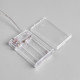 Светодиодная фигура «Олень с колокольчиком» 25×30×9 см, акрил, 24 LED, от батареек ААх3, свечение белое