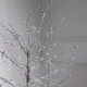 Светодиодное дерево «Серебристое» 1.5 м, 150 LED, постоянное свечение, 220 В, свечение белое