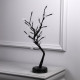 Светодиодный куст «Цветы» 45 см, 24 LED, постоянное свечение, от батареек AAx3, USB, свечение тёплое белое