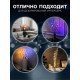 Светодиодная ветка 70 см, 20 LED, серебристая, от батареек AAх2, свечение белое
