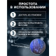 Светодиодная ветка 70 см, 20 LED, коричневая, от батареек AAх2, свечение белое