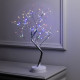 Светодиодный куст «Ива» 45 см, 108 LED, постоянное свечение, от батареек AAx3, USB, свечение мульти