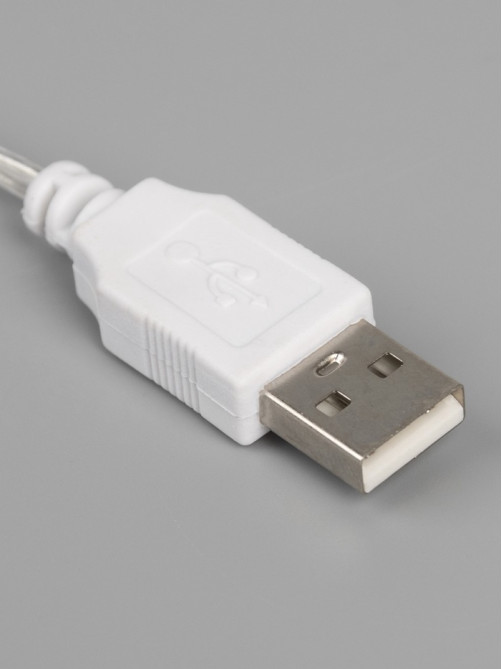 Неоновая вывеска «Молния» 13×33.5 см, батарейки ААх3 (не в комплекте), USB, свечение голубое