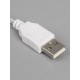 Неоновая вывеска «Молния» 13×33.5 см, батарейки ААх3 (не в комплекте), USB, свечение голубое