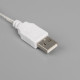 Неоновая вывеска «Ноты» 19×21 см, батарейки ААх3 (не в комплекте), USB, свечение голубое