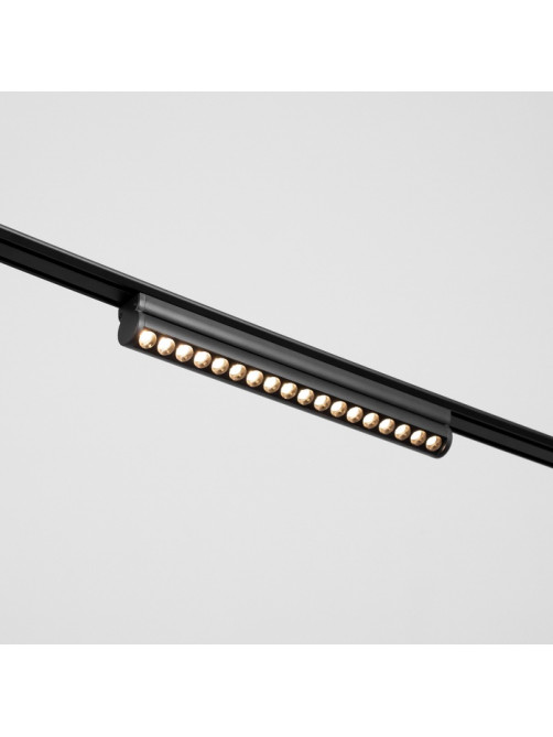 Светильник трековый BayerLux SLIM «Книжка-33», LED, 18 Вт, 3000K-6000К, 48 В, CRI90, 3.2×3.8×33.6 см, чёрный