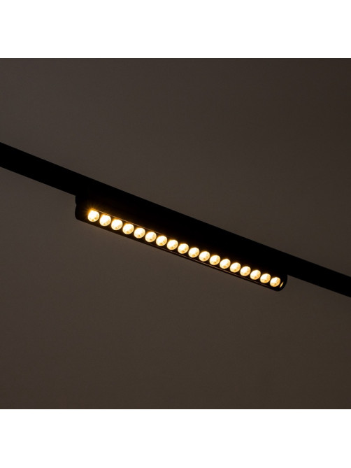 Светильник трековый BayerLux SLIM «Книжка-33», LED, 18 Вт, 3000K-6000К, 48 В, CRI90, 3.2×3.8×33.6 см, чёрный