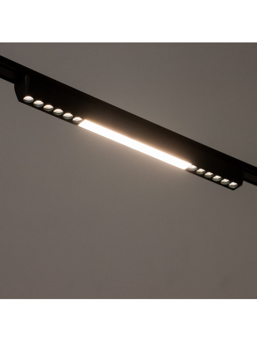 Светильник трековый BayerLux SLIM «Линия трек44», LED, 24 Вт, 3000-6000К 48 В, CRI90, 3.2×3.8×44.6 см, чёрный