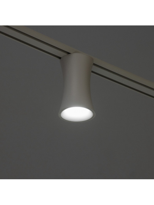 Светильник трековый BayerLux SLIM «Лотос», LED, 12 Вт, 3000K-6000К, 48 В, CRI90, 8×8×12.5 см, белый