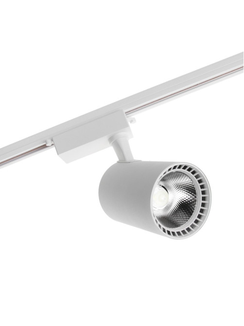 Трековый светильник Luazon Lighting TSL-016, 30 Вт, 2400 Лм, 2700-6500К, управление с пульта, белый, 3 режима свечения