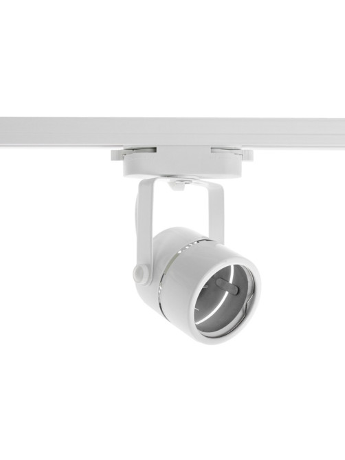Трековый светильник Luazon Lighting под лампу Gu10, круглый, белый