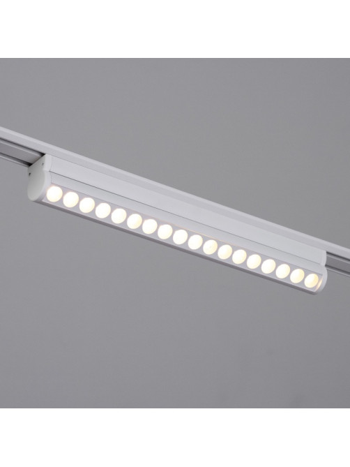 Светильник трековый BayerLux SLIM «Книжка-33», LED, 18 Вт, 3000K-6000К, 48 В, CRI90, 3.2×3.8×33.6 см, белый
