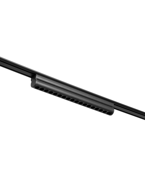 Светильник трековый BayerLux SLIM «Книжка-33», LED, 18 Вт, 3000K-6000К, 48 В, CRI90, 3.2×3.8×33.6 см, чёрный