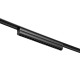 Светильник трековый BayerLux SLIM «Книжка-33», LED, 18 Вт, 3000K-6000К, 48 В, CRI90, 3.2×3.8×33.6 см, чёрный
