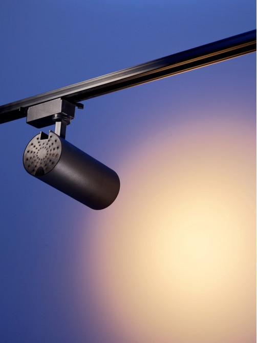 Трековый светильник Luazon lighting, TSL-013, 30 Вт, 2100 Лм, 2800K, чёрный, свечение тёплое белое