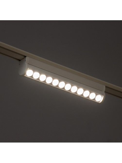 Светильник трековый BayerLux SLIM «Книжка-22», LED, 12 Вт, 3000K-6000К, 48 В, CRI90, 3.2×3.8×22.8 см, белый