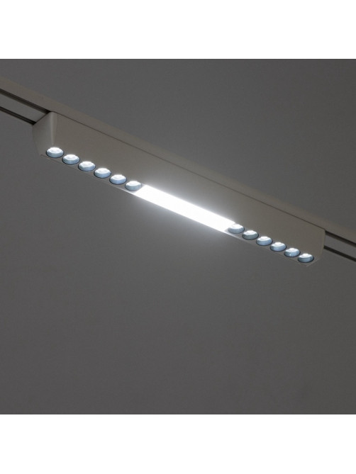 Светильник трековый BayerLux SLIM «Линия трек33», LED, 18 Вт, 3000K-6000К, 48 В, CRI90, 3.2×3.8×33.8 см, белый