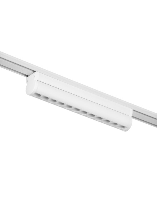 Светильник трековый BayerLux SLIM «Книжка-22», LED, 12 Вт, 3000K-6000К, 48 В, CRI90, 3.2×3.8×22.8 см, белый