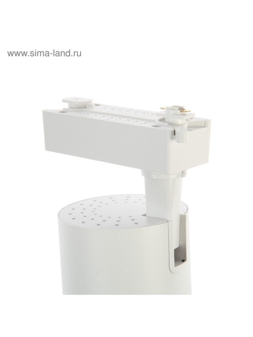 Трековый светильник Luazon Lighting TSL-016, 30 Вт, 2400 Лм, 2700-6500К, управление с пульта, белый, 3 режима свечения