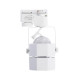 Трековый светильник Luazon Lighting под лампу Gu10, восьмигранный, белый