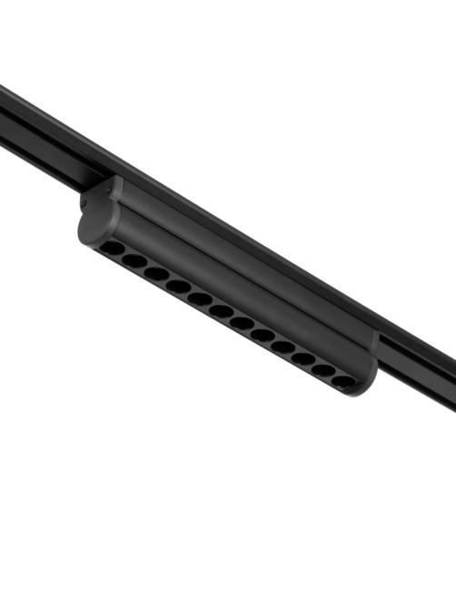 Светильник трековый BayerLux SLIM «Книжка-22», LED, 12 Вт, 3000K-6000К, 48 В, CRI90, 3.2×3.8×22.8 см, чёрный