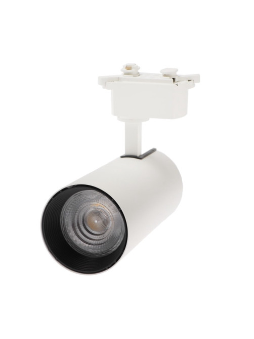 Трековый светильник Luazon lighting, TSL-013, 30 Вт, 2100 Лм, 2800K, белый, свечение тёплое белое