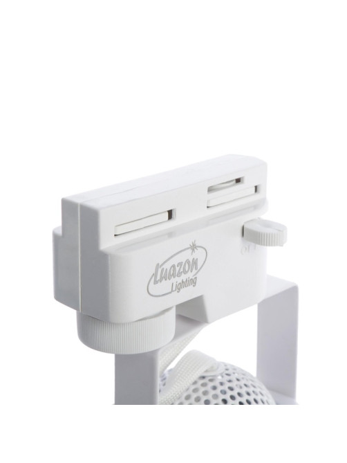 Трековый светильник Luazon Lighting под лампу Gu10, восьмигранный, белый