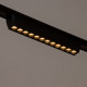 Светильник трековый BayerLux SLIM «Линза-33», LED, 12 Вт, 3000K-6000К, 48 В, CRI90, 3.2×3.8×23 см, чёрный