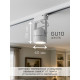 Трековый светильник Luazon Lighting под лампу Gu10, круглый, белый