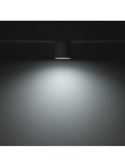 Светильник трековый BayerLux SLIM «Бочонок», LED, 8 Вт, 3000K-6000К, 48 В, CRI90, 8×8×6.2 см, белый