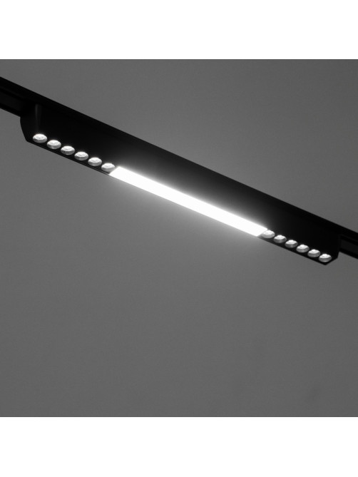 Светильник трековый BayerLux SLIM «Линия трек44», LED, 24 Вт, 3000-6000К 48 В, CRI90, 3.2×3.8×44.6 см, чёрный