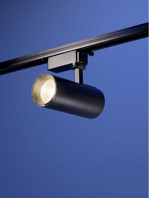 Трековый светильник Luazon lighting, LTL-008, 20 Вт, 1400 Лм, 4000 K, чёрный, свечение нейтральное белое