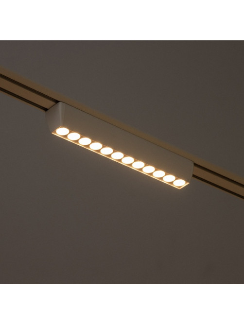 Светильник трековый BayerLux SLIM «Линза-33», LED, 12 Вт, 3000K-6000К, 48 В, CRI90, 3.2×3.8×23 см, белый