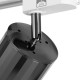 Светильник трековый BayerLux Simple «Алисер» GU10, 220 В, 7.5×7.5×20 см, чёрный хром