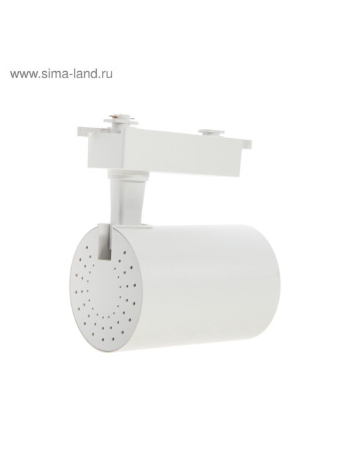 Трековый светильник Luazon Lighting TSL-016, 30 Вт, 2400 Лм, 2700-6500К, управление с пульта, белый, 3 режима свечения