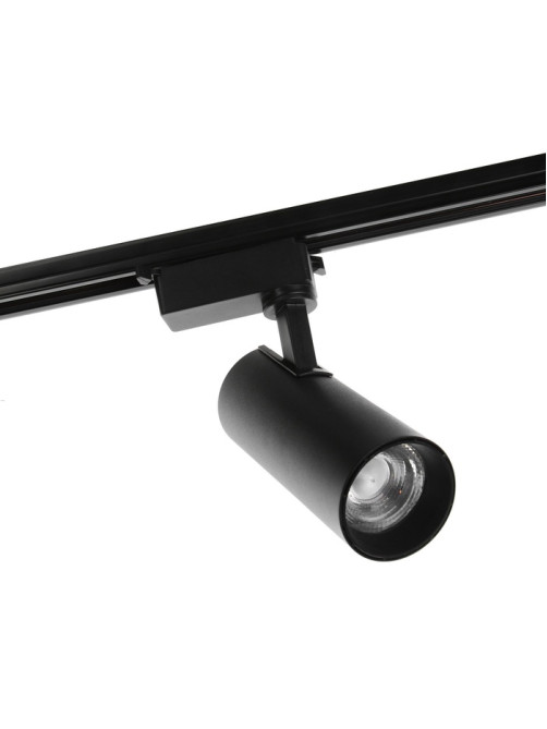 Трековый светильник Luazon lighting, LTL-008, 20 Вт, 1400 Лм, 4000 K, чёрный, свечение нейтральное белое