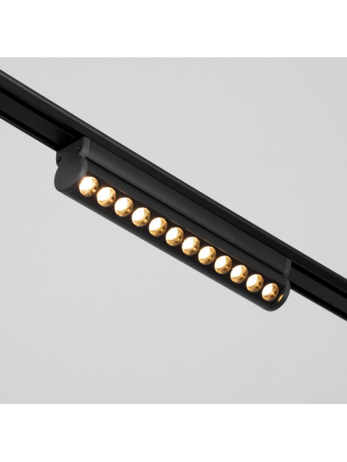 Светильник трековый BayerLux SLIM «Книжка-22», LED, 12 Вт, 3000K-6000К, 48 В, CRI90, 3.2×3.8×22.8 см, чёрный