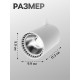 Трековый светильник Luazon Lighting TSL-016, 30 Вт, 2400 Лм, 2700-6500К, управление с пульта, белый, 3 режима свечения