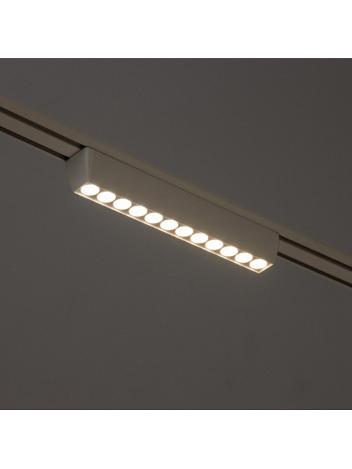 Светильник трековый BayerLux SLIM «Линза-33», LED, 12 Вт, 3000K-6000К, 48 В, CRI90, 3.2×3.8×23 см, белый