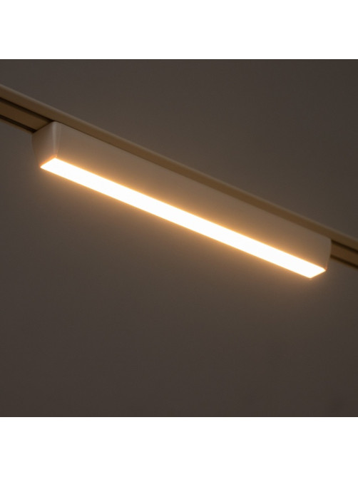 Светильник трековый BayerLux SLIM «Линия-33», LED, 18 Вт, 3000K-6000К, 48 В, CRI90, 3.2×3.8×33.8 см, белый