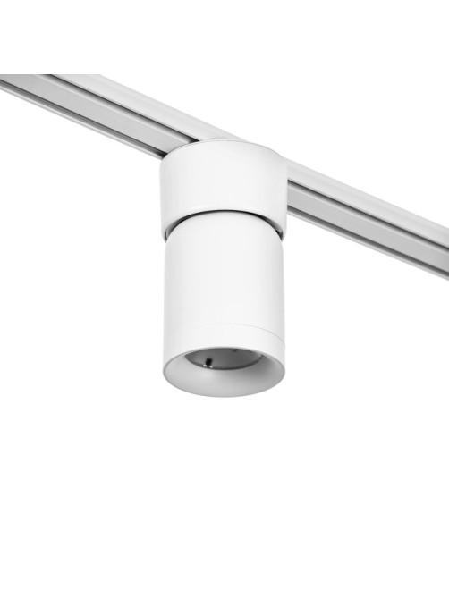 Светильник трековый BayerLux SLIM «Бочонок», LED, 10 Вт, 3000K-6000К, 48 В, CRI90, 6.3×6.3×14.5 см, белый