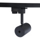 Трековый светильник Luazon Lighting под лампу Gu10, цилиндрический, чёрный