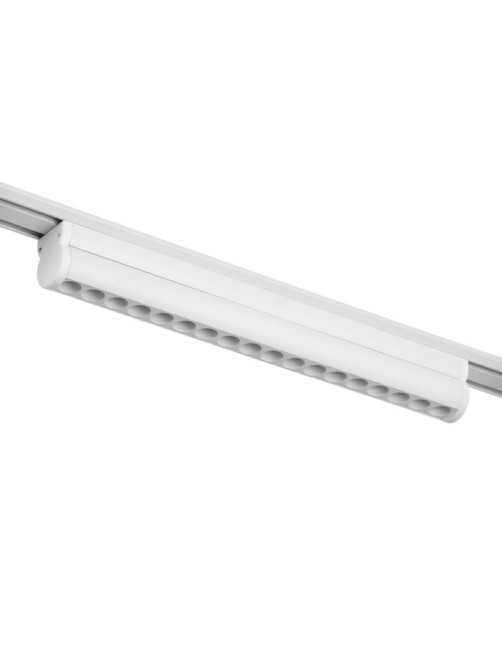 Светильник трековый BayerLux SLIM «Книжка-33», LED, 18 Вт, 3000K-6000К, 48 В, CRI90, 3.2×3.8×33.6 см, белый